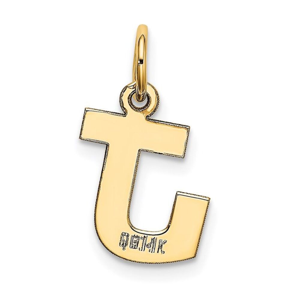 Kazi Luxury 14k Yellow Gold Small Block Letter J … - image 3